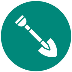 Shovel Vector Icon Design Illustration