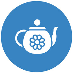 Teapot Vector Icon Design Illustration