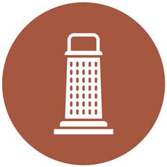 Cheese Grater Vector Icon Design Illustration
