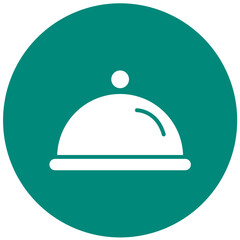 Cloche Vector Icon Design Illustration