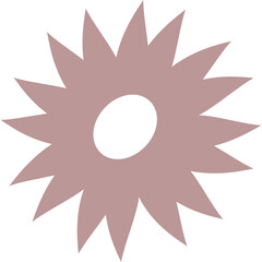 Blüte, Blume mit transparentem Hintergrund 