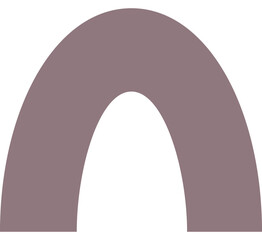 Bogen, Fleck mit transparentem Hintergrund 