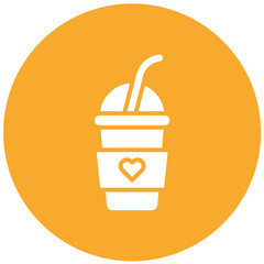 Smoothie Vector Icon Design Illustration