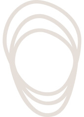 Linien, Kreis, rund mit transparentem Hintergrund 