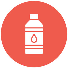 Water Bottle Vector Icon Design Illustration