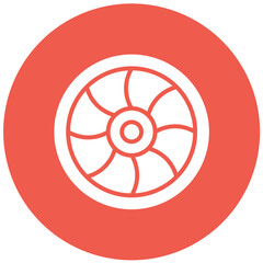 Lens Vector Icon Design Illustration