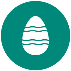 Boiled Egg Vector Icon Design Illustration