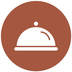 Food Tray Vector Icon Design Illustration