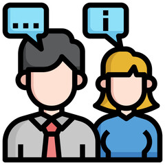 mentoring filled outline icon,linear,outline,graphic,illustration