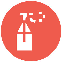 Fototapeta premium Spray bottle Vector Icon Design Illustration