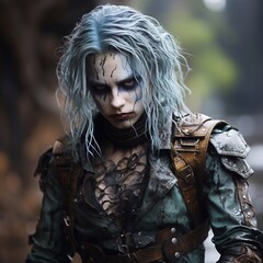 Obraz premium Generative Wonders Breathing Life into Hyper Realistic Cosplay Characters