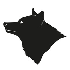 wolf silhouette