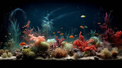 From pristine to polluted: A visual journey of ocean ecosystems. 