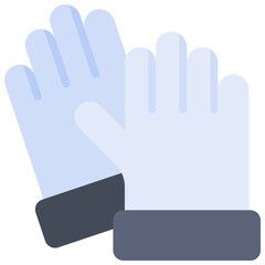 Vector Icon Gloves, Latex, Rubber, Equipment, Protection, Cleaning