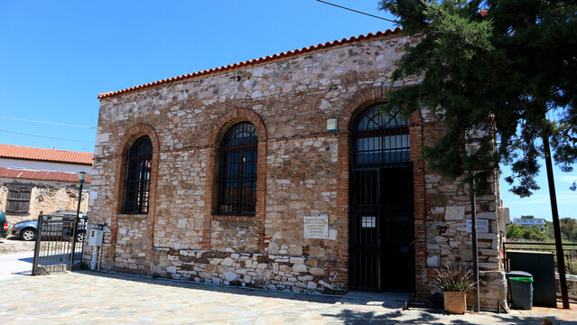Mineralogical Museum of Lavrio. The Museumis housed in a small but noteworthy example of the industrial architecture of the 19th century (1873).