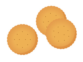 ビスケット_ベクターイラスト