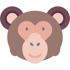 Vector Icon Monkey, Mammal, Animal, Wildlife, Animal Kingdom, Zoo