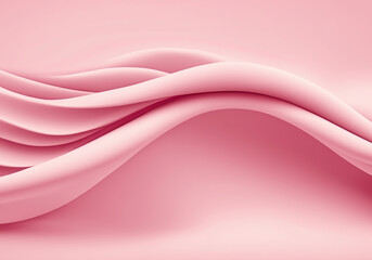 ピンクのソフトなドレープ背景