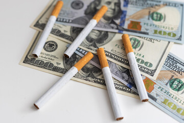 social problems of smoking, the concept of concentration on the dangers to health, social advertising against smoking