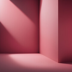 pink background with wall