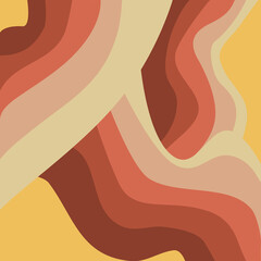 abstract background with waves