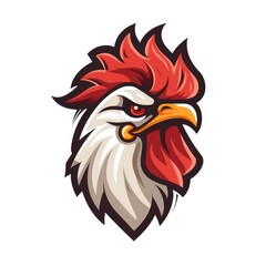 Logo chicken, AI generated Image