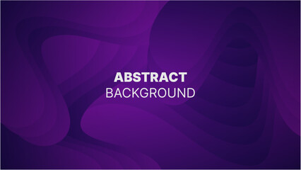 Purple Fluid Abstract gradient background. Minimal modern design. Vector illustration.