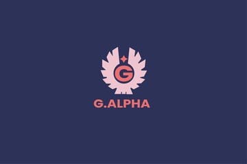 Fototapeta premium G Letter Logo For Real Estate Company 