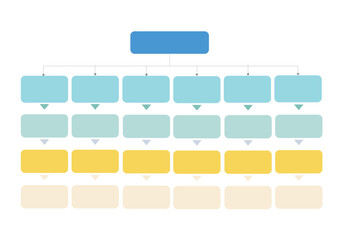 Infographic, Flowchart, Workflow, diagram, organization chart, vector illustration.