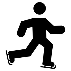 ice skating icon