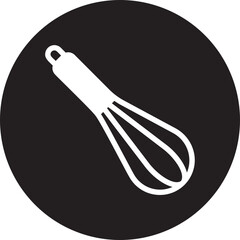 whisk glyph icon