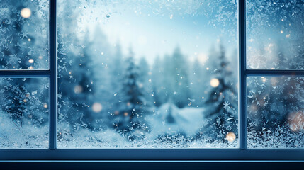 Minimal abstract background illustrative of winter holidays