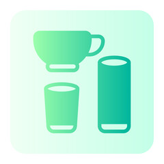 glass gradient icon