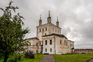Fototapeta premium All Saints Cathedral. Goritsky Assumption Monastery. Pereslavl-Zalessky, Russia.