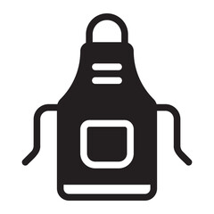 apron glyph icon