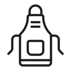 apron line icon