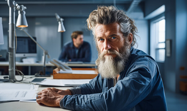 The Art of Technical Drawing: Drafter Portrait