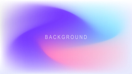 Soft gradient background in white, purple, pink and blue. soft holographic background for banner, wallpaper, landing page, poster