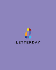 letter L image symbol variations vector illustration logo design
