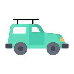 Jeep  Flat Icon