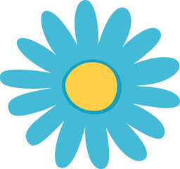 Bright Colorful Flower