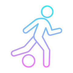 Playing Gradient Icon