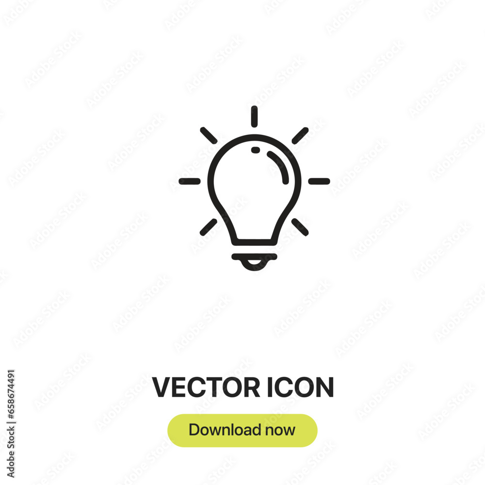 Aufkleber creative icon vector. linear-style sign for mobile concept and web design. creative symbol illustrat