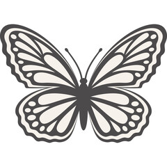 Schmetterling mit transparentem Hintergrund 