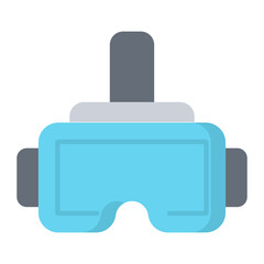 VR Glasess Flat Icon