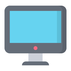 LCD Flat Icon