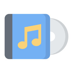 CD Flat Icon