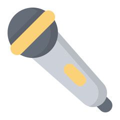 Mic Flat Icon