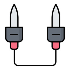 Rca Colored Outline Icon