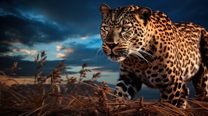 Cheetah in Wild Nature